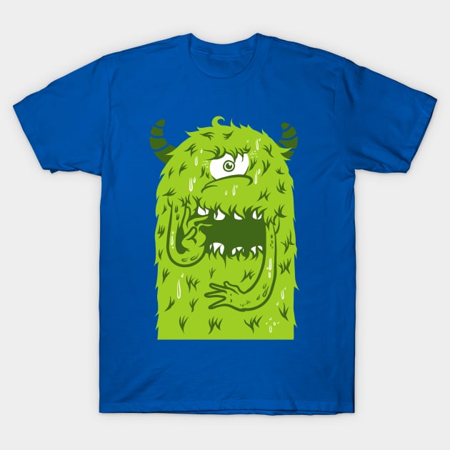 green monster one eye T-Shirt by Mako Design 